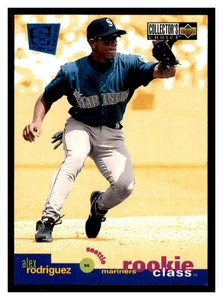 1995 Collector's Choice SE Alex Rodriguez #1 Rookie  Seattle Mariners