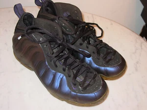 2009 Nike Air Foamposite One "Eggplant 2009" Basketball Shoes! Size 11 - Picture 1 of 12