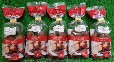 (44,67€/kg) 5x Niederegger saftige Marzipan Kartoffeln Kakaopulver 150gVersand0€ - Bild 1 von 4