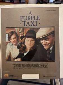 Embassy Home Entertainment A Purple Taxi CED Fred Astaire & Charoillet Rampling - Picture 1 of 2