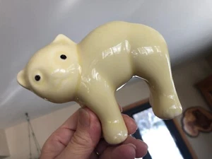 Vintage McCoy Pottery Arched Back Cat Planter - Picture 1 of 5