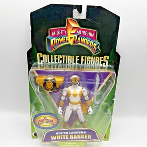 Mighty Morphin Power Rangers 2008 5,5" White Ranger - Super Legends Bandai - NUEVO - Imagen 1 de 7