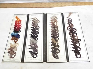 Eureka Spool Silk Cloth & Fancy Shades Color Thread Salesman Sample Folio - Picture 1 of 7