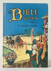‘The Bible Story’ 1956 By Arthur S. Maxwell Volume 5 - Wonderful Hardcover - Picture 1 of 4
