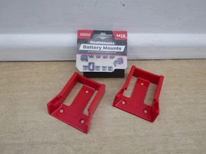 STEALTH MILWAUKEE 18v M18 battery mounts  x 2 - Picture 1 of 1