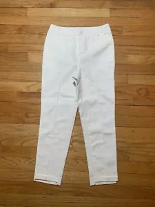 CELINE Cropped Straight Leg 100% Baumwolle Hose Trousers Celine US M - Bild 1 von 4
