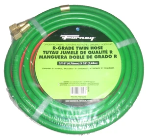 Forney 3/16 x 25 Twin Welding Hose Grade R for Oxy-Acetylene Torch Cutting - Picture 1 of 3