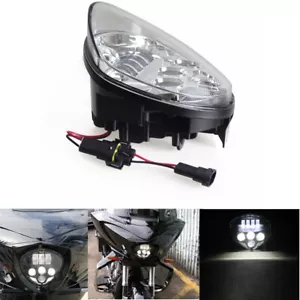 1X LED Headlight HI+LO Beam 100W For Victory Cross Country/Roads Classic Cruiser - Foto 1 di 10