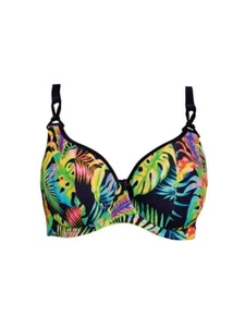 NUOVO Freya Swim Electro Beach bikini top con ferretto SOLO taglia DD nuovo con etichette - Foto 1 di 3
