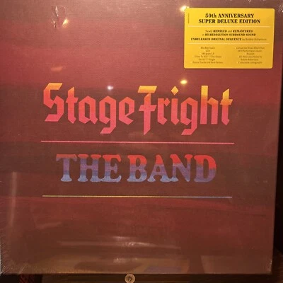 The Band Stage Fright 50th Anniversary Deluxe Box Set Vinyl LP, CD, Blu-ray - Image 1 of 3