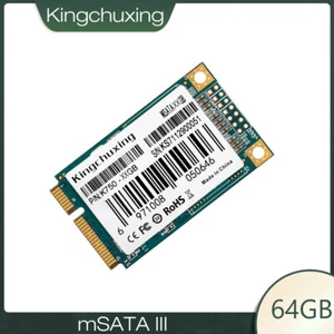 Kingchuxing mSATA Internal SSD 64GB Laptop Hard Disk Drives 370MB/S - Afbeelding 1 van 11