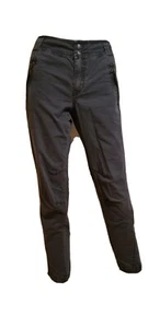 Free People Damen Größe 4 Grau Sexy Skinny Cropped Reißverschluss Hose 30X27 - Bild 1 von 5