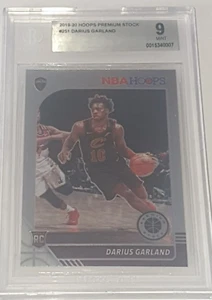 2019-20 Premium Stock Darius Garland Rookie Card - Cleveland Cavaliers - BGS 9 - Picture 1 of 1