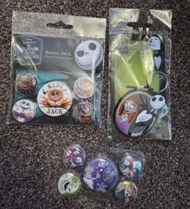 Nightmare Before Christmas Badge Bundle And Keying - Picture 1 of 2