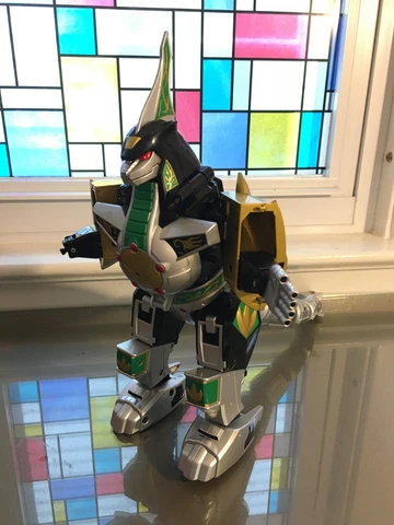 Power Rangers Legacy Mighty Morphin Dragonzord Bandai - Incomplete - Ships Free Cover