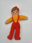 SELTEN Sterntaler # Spielpuppe mit Rassel # 26 cm# Frottee Plüsch # 80er Vintage