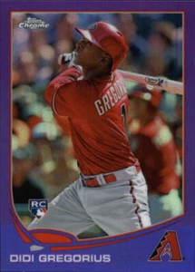A2153- 2013 Topps Chrome Purple Refractors #65 Didi Gregorius - ( ROOKIE CARD) - Picture 1 of 2