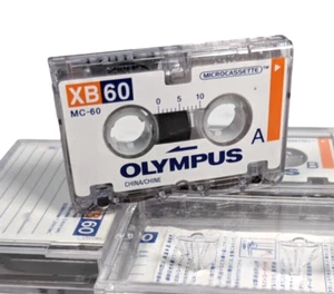 1 x Boxed Olympus Microcassette Tapes XB60 2x30mins - Bild 1 von 3
