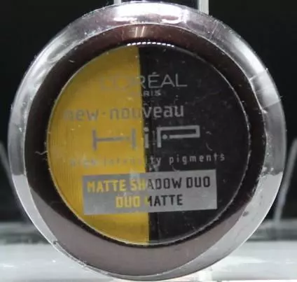 L'Oreal HIP Matte Eye Shadow Duo #907 Striking   (Yellow/Black) Sealed  Free S&H - Image 1 of 1