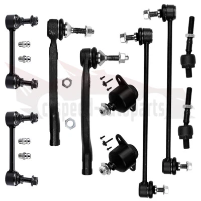 10x Para Volvo S60 S80 V70 2001-2007 Rótulas inferiores Barra estabilizadora Barra de acoplamiento Foto 1 de 4