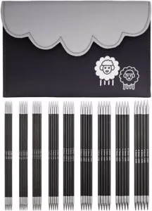 KnitPro Karbonz Double Pointed Needle Set 6"(15cm) -Deluxe - Picture 1 of 6