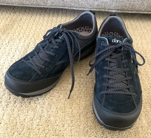 Dansko Paisley Waterproof Sneaker Schuhe Blau Wildleder EU 40W US 9,5-10 Weite - Bild 1 von 11