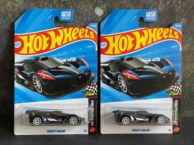 2026 Hot Wheels Mainline Case B 💙 Bugatti Bolide 💙 Azul #50 ~ LOTE de 2 Foto 1 de 4