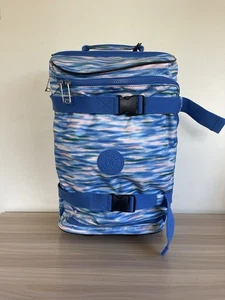 Kipling Aviana Small Wheeled Luggage in Diluted Blue New RRP £168 NEW - Picture 1 of 8