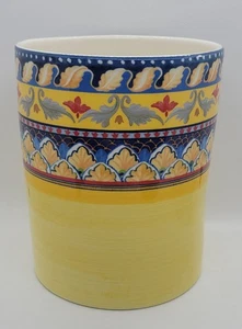 Williams Sonoma SCICILY Large Utensil Holder, Made in Italy, 7 3/8" x 6" - Picture 1 of 6
