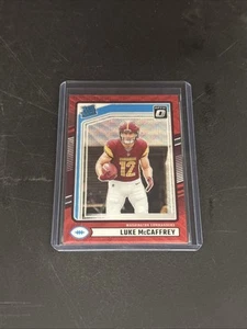2024 Donruss Ottica Classificata Rookie Onda Rossa Luke Mccaffrey F493 - Foto 1 di 2