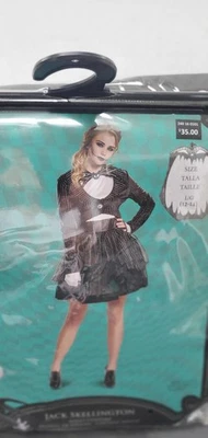 Disfraz Tutú Jack Skellington Adulto Disfraz Halloween Disney Mujer Talla Grande Foto 1 de 3