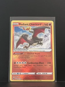 Radiant Charizard 020/159 Radiant Rare  Crown Zenith Pokemon TCG NM - Picture 1 of 2