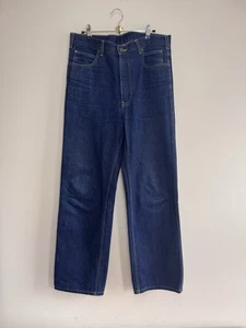 Jeans Raf Simons Calvin Klein 205W39NYC Ribete Cintura Denim Oscuro Talla 32 - Imagen 1 de 5