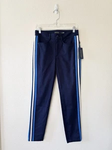 Polo Golf Ralph Lauren Women’s Pants Size 2 Navy Blue Stripe - Picture 1 of 7