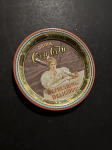 1976 Coca Cola 75th Anniversary Give Away Coaster  Coke Vintage - Picture 1 of 4