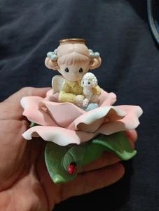 precious moments Pink Rose Of Comfort - Picture 1 of 4