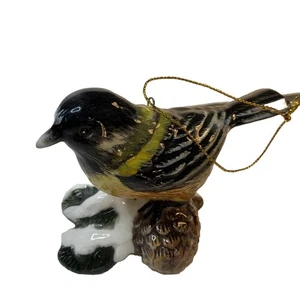 Danbury Mint Songbird Christmas Ornament 3 Inches Bird Glass - Picture 1 of 10