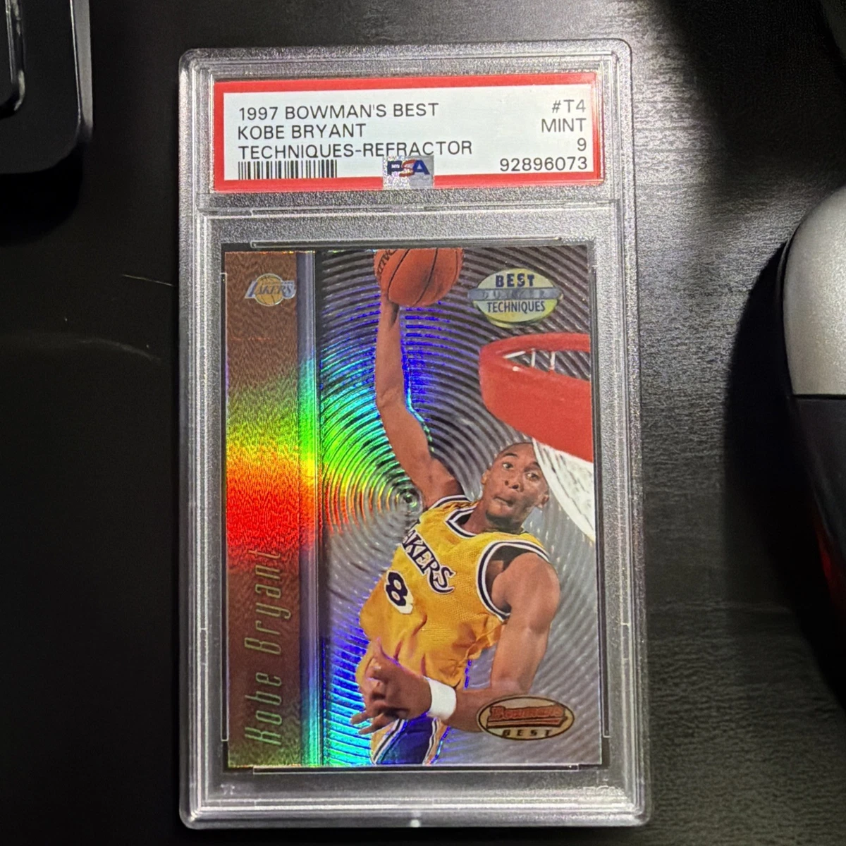 Bowman Kobe Bryant Basketball 1997-98 Season Sports Trading Cards