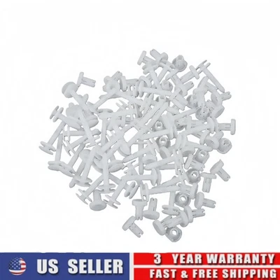 100x Se adapta a GMC Chevrolet Chevy Cadillac 1995-2000 Panel de puerta Clips de retención Remache Foto 1 de 4