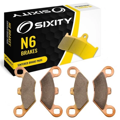 Front Sintered Brake Pads 2000 Polaris Trail Boss 325 Set Full Kit  Complete jt - Image 1 of 4