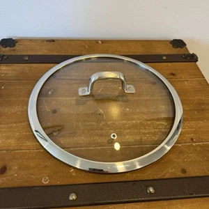 All-Clad Tempered Glass Stainless Steel Lid ONLY 11.5" Diameter Replacement Part - Picture 1 of 4