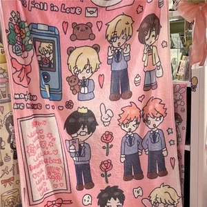Ouran Coperta Club Ospitante Scuola Superiore Aria Condizionata Coperta Capo 100X150Cm - Foto 1 di 2