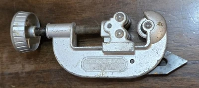 Vintage General Tubing Cutter Model 120 Up to 1" OD w/ Slide Locking Reamer USA - Image 1 of 4