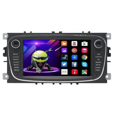 2Din Car Stereo Radio Navi GPS For Apple Carplay Fit For Ford Focus 204-2012 - Изображение 1 из 4