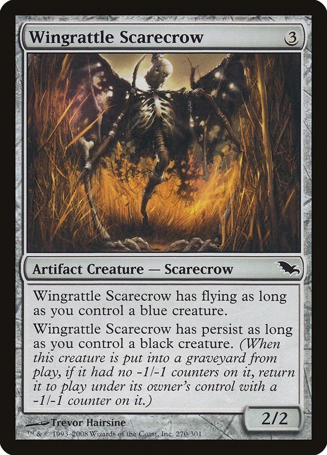 Wingrattle Scarecrow 270 LP Normal Shadowmoor MTG EN - Image 1 of 1