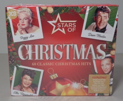 STARS OF CHRISTMAS by Various Artists / New CD / 3 Disc Set / 60 Classic Hits - Image 1 of 4