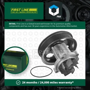 Water Pump fits CHRYSLER Coolant Firstline 46815125 Genuine Quality Guaranteed - Picture 1 of 2