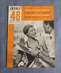 France 48 - Le magazine moderne de la famille - N°61 1er Août 1948 - Imagen 1 de 2