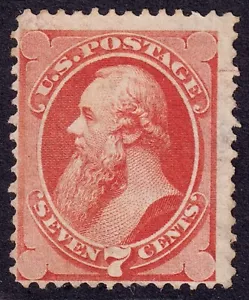 US Scott 149, 1871 Stanton, 7c Zinnober, UNBENUTZT NG - Bild 1 von 1