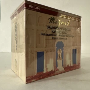 Mozart Volume 22 Oratorios Cantatas Masonic Music New Sealed Complete Boxed Set - Imagen 1 de 4